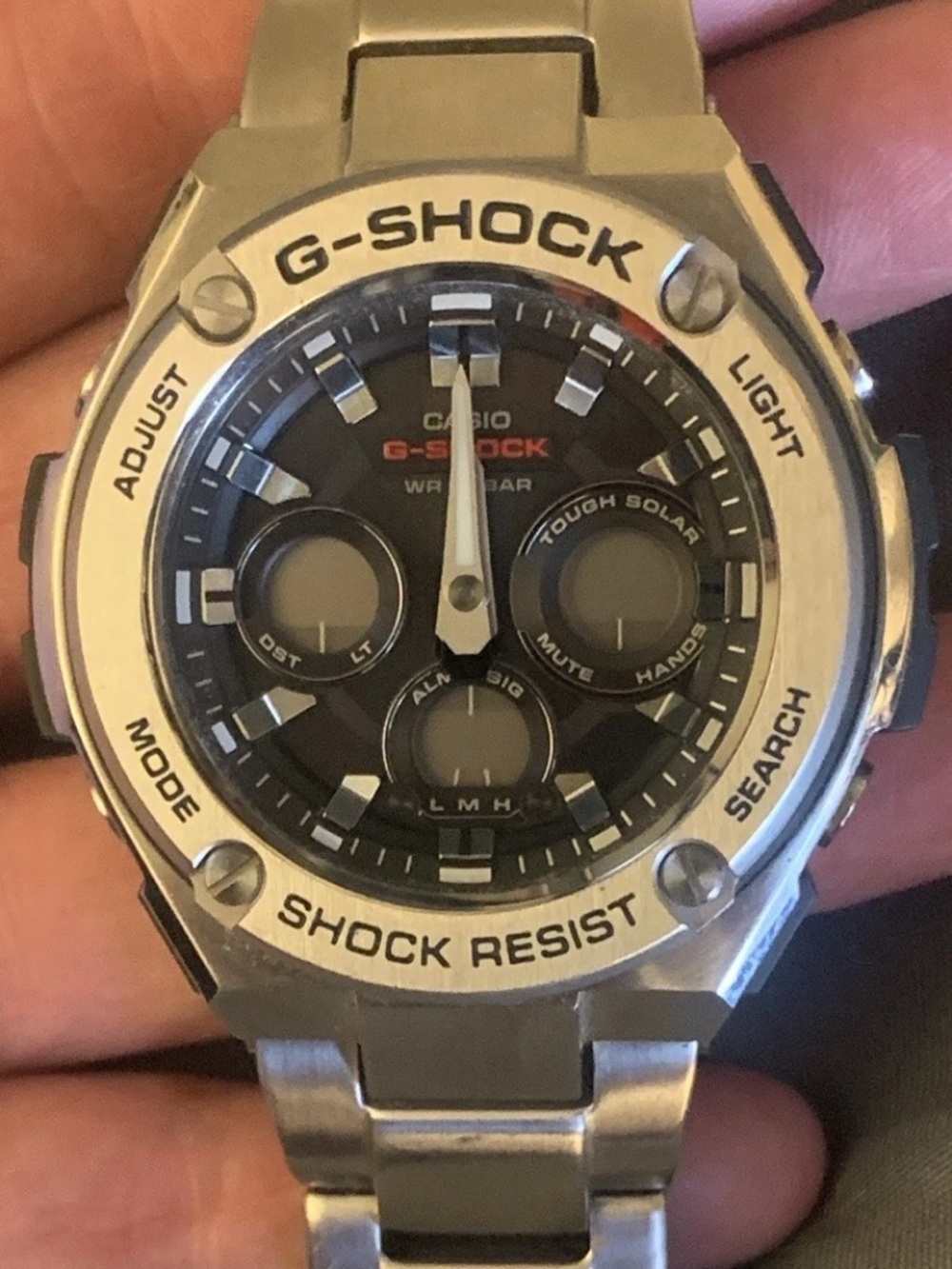Casio G-SHOCK GST-S310D Men's Stainless Steel Tough Solar Shock Resistant Watch